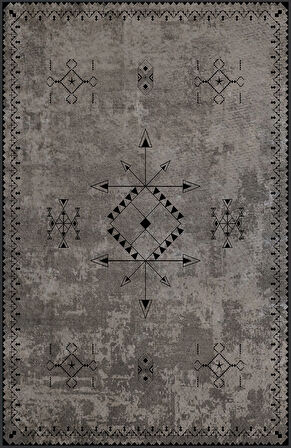 Dijital Baskı Yıkanabilir Kaymaz Taban Salon Halısı Ve Yolluk LNA0069-SD957