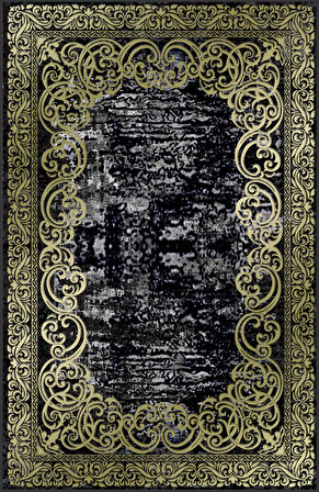 Dijital Baskı Yıkanabilir Kaymaz Taban Salon Halısı Ve Yolluk LNA0079-SD786