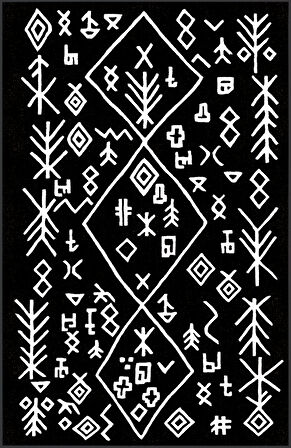 Dijital Baskı Yıkanabilir Kaymaz Taban Salon Halısı Ve Yolluk LNA0091-SD949