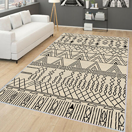 Dijital Baskı Yıkanabilir Kaymaz Taban Salon Halısı Ve Yolluk LNA0142-SD944