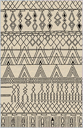 Dijital Baskı Yıkanabilir Kaymaz Taban Salon Halısı Ve Yolluk LNA0142-SD944