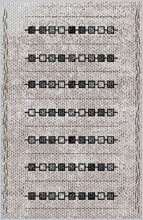 Dijital Baskı Yıkanabilir Kaymaz Taban Salon Halısı Ve Yolluk LNA0143-SD1015