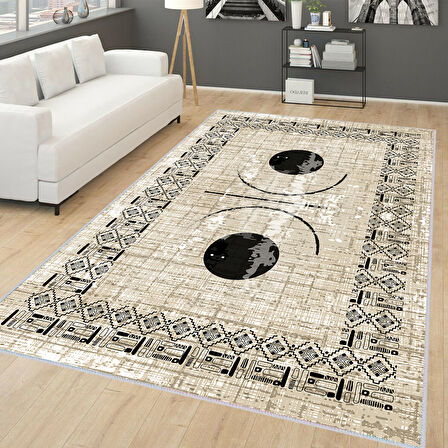 Dijital Baskı Yıkanabilir Kaymaz Taban Salon Halısı Ve Yolluk LNA0144-SD1068