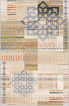 Dijital Baskı Yıkanabilir Kaymaz Taban Salon Halısı Ve Yolluk LNA0147-SM09