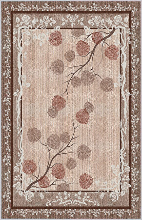 Dijital Baskı Yıkanabilir Kaymaz Taban Salon Halısı Ve Yolluk LNA0155-SD702