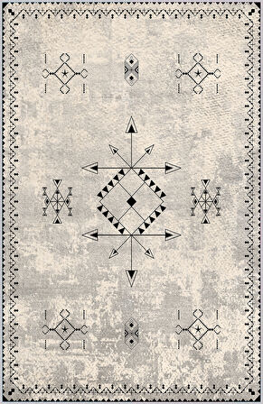 Dijital Baskı Yıkanabilir Kaymaz Taban Salon Halısı Ve Yolluk LNA0178-SD961