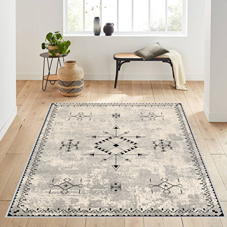 Dijital Baskı Yıkanabilir Kaymaz Taban Salon Halısı Ve Yolluk LNA0178-SD961