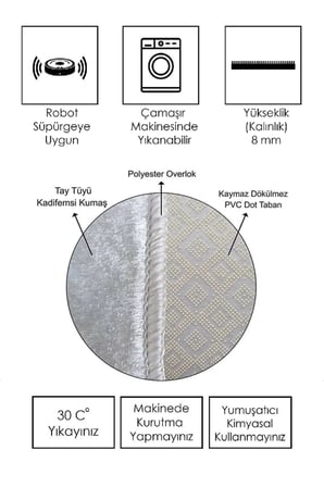 Dijital Baskı Yıkanabilir Kaymaz Taban Salon Halısı Ve Yolluk LNA0178-SD961