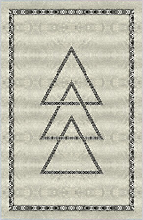 Dijital Baskı Yıkanabilir Kaymaz Taban Salon Halısı Ve Yolluk LNA0180-SD1065