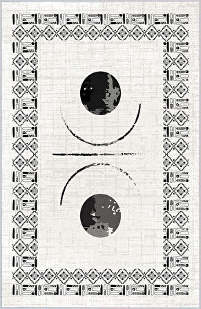 Dijital Baskı Yıkanabilir Kaymaz Taban Salon Halısı Ve Yolluk LNA0181-SD1067