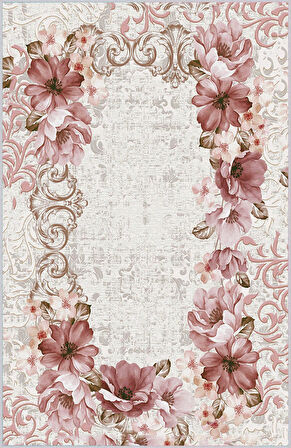 Dijital Baskı Yıkanabilir Kaymaz Taban Salon Halısı Ve Yolluk LNA0202-SD767