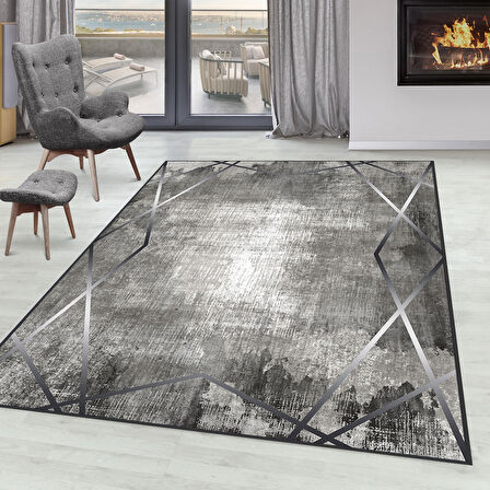 Eliana Home Dijital Baskı Yıkanabilir Kaymaz Taban Salon Halısı Ve Yolluk  LNA0256