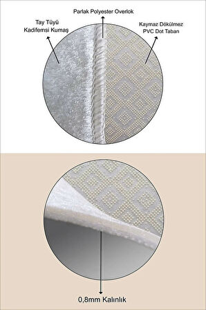 Dijital Baskı Yıkanabilir Kaymaz Taban Salon Halısı Ve Yolluk LNA0281-SD1124