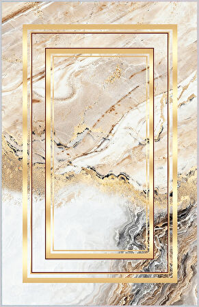 Eliana Home Dijital Baskı Yıkanabilir Kaymaz Taban Salon Halısı Ve Yolluk  LNA0302-sm274