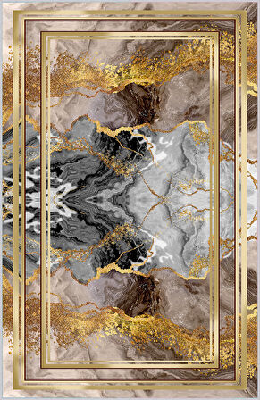 Dijital Baskı Yıkanabilir Kaymaz Taban Salon Halısı Ve Yolluk LNA0305-SD470