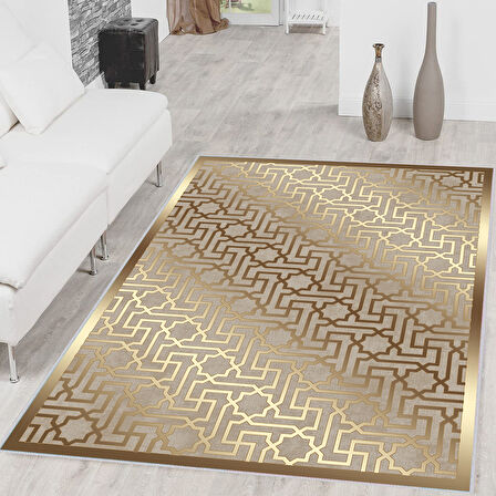 Dijital Baskı Yıkanabilir Kaymaz Taban Salon Halısı Ve Yolluk LNA0314-SD722