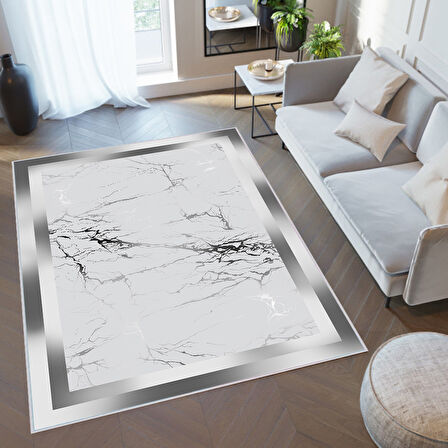 Eliana Home Dijital Baskı Yıkanabilir Kaymaz Taban Salon Halısı Ve Yolluk  LNA0316-sd448