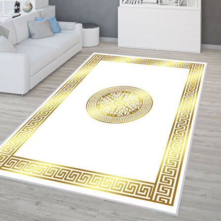 Dijital Baskı Yıkanabilir Kaymaz Taban Salon Halısı Ve Yolluk LNA0327-SM46