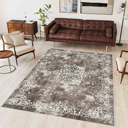 Dijital Baskı Yıkanabilir Kaymaz Taban Salon Halısı Ve Yolluk LNA0338