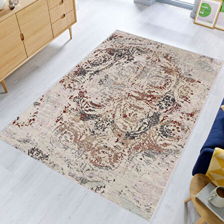 Dijital Baskı Yıkanabilir Kaymaz Taban Salon Halısı Ve Yolluk LNA0361