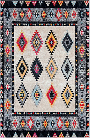 Dijital Baskı Yıkanabilir Kaymaz Taban Salon Halısı Ve Yolluk LNA0374