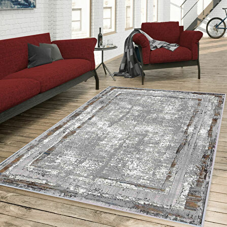 Eliana Home Dijital Baskı Yıkanabilir Kaymaz Taban Salon Halısı Ve Yolluk  LNA0379