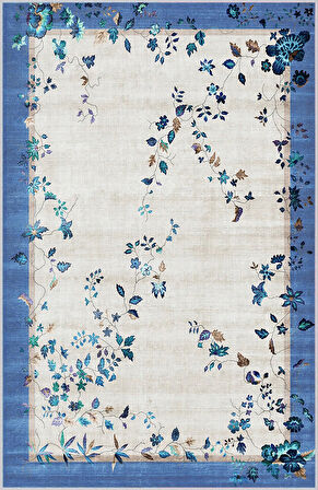 Dijital Baskı Yıkanabilir Kaymaz Taban Salon Halısı Ve Yolluk LNA0392