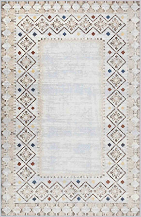 Dijital Baskı Yıkanabilir Kaymaz Taban Salon Halısı Ve Yolluk LNA0410