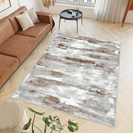 Dijital Baskı Yıkanabilir Kaymaz Taban Salon Halısı Ve Yolluk LNA0412