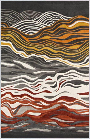 Dijital Baskı Yıkanabilir Kaymaz Taban Salon Halısı Ve Yolluk LNA0431