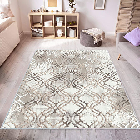 Dijital Baskı Yıkanabilir Kaymaz Taban Salon Halısı Ve Yolluk LNA0433