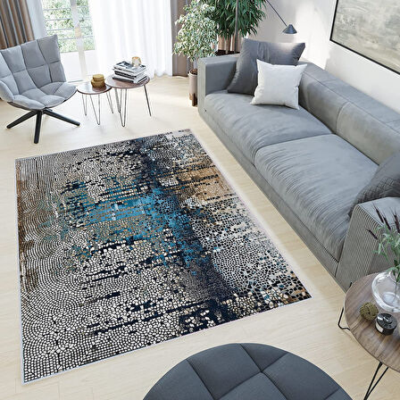 Dijital Baskı Yıkanabilir Kaymaz Taban Salon Halısı Ve Yolluk LNA0437