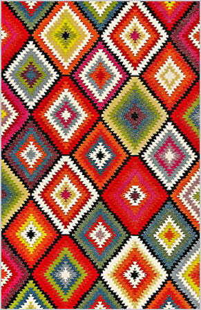 Dijital Baskı Yıkanabilir Kaymaz Taban Salon Halısı Ve Yolluk LNA0461