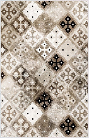 Dijital Baskı Yıkanabilir Kaymaz Taban Salon Halısı Ve Yolluk LNA0491