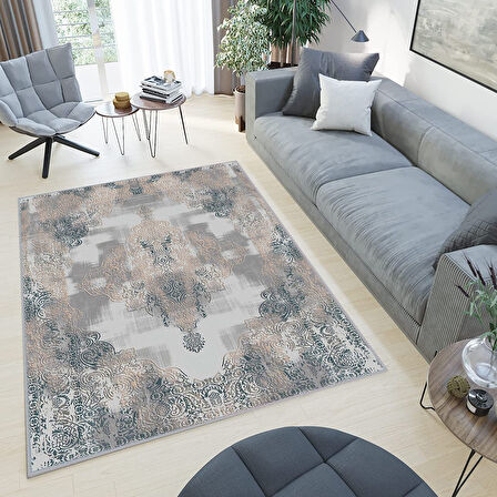Dijital Baskı Yıkanabilir Kaymaz Taban Salon Halısı Ve Yolluk LNA0518