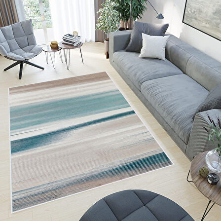 Dijital Baskı Yıkanabilir Kaymaz Taban Salon Halısı Ve Yolluk LNA0521