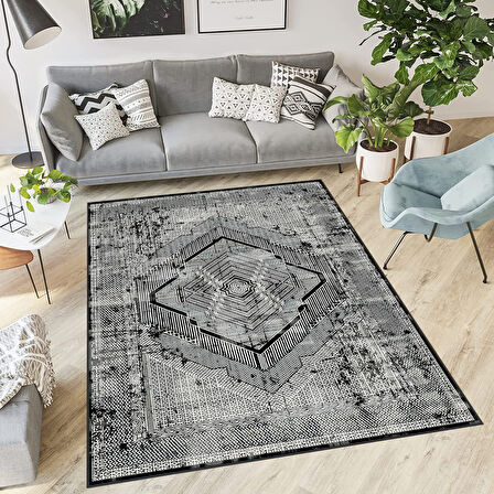 Dijital Baskı Yıkanabilir Kaymaz Taban Salon Halısı Ve Yolluk LNA0562
