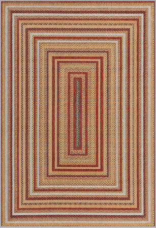 Dijital Baskı Yıkanabilir Kaymaz Taban Salon Halısı Ve Yolluk LNA0565