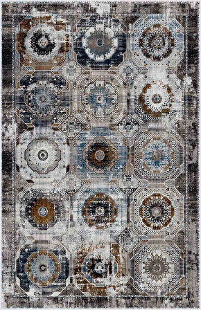 Dijital Baskı Yıkanabilir Kaymaz Taban Salon Halısı Ve Yolluk LNA0571