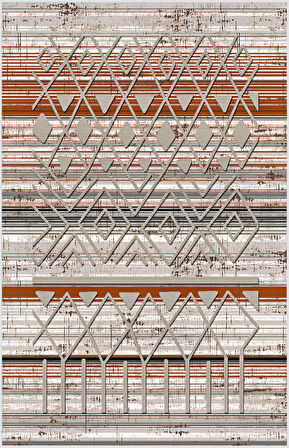 Dijital Baskı Yıkanabilir Kaymaz Taban Salon Halısı Ve Yolluk LNA0614