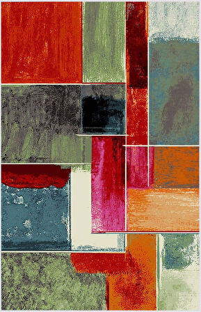 Dijital Baskı Yıkanabilir Kaymaz Taban Salon Halısı Ve Yolluk LNA0622