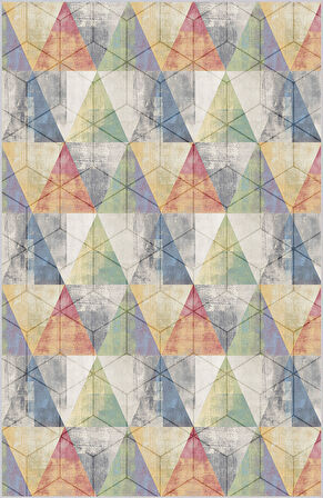 Dijital Baskı Yıkanabilir Kaymaz Taban Salon Halısı Ve Yolluk LNA0642