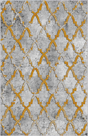 Dijital Baskı Yıkanabilir Kaymaz Taban Salon Halısı Ve Yolluk LNA0643