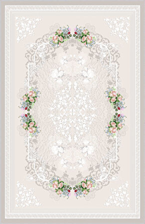 Dijital Baskı Yıkanabilir Kaymaz Taban Salon Halısı Ve Yolluk LNA0658