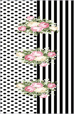 Dijital Baskı Yıkanabilir Kaymaz Taban Salon Halısı Ve Yolluk LNA0662