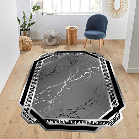 Dijital Baskı Yıkanabilir Kaymaz Taban Salon Halısı Ve Yolluk LNA0664-SM304