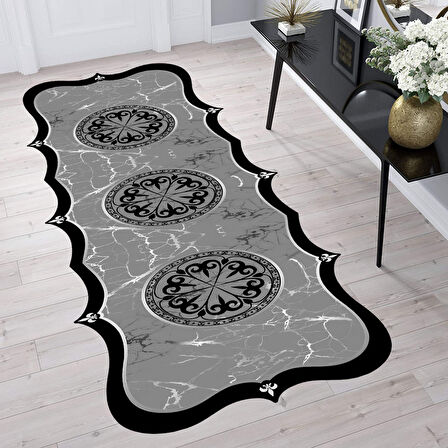 Eliana Home Dijital Baskı Yıkanabilir Kaymaz Taban Salon Halısı Ve Yolluk  LNA0678-SD671