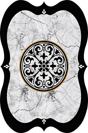 Eliana Home Dijital Baskı Yıkanabilir Kaymaz Taban Salon Halısı Ve Yolluk  LNA0679-SM51