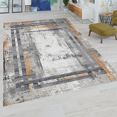 Eliana Home Dijital Baskı Yıkanabilir Kaymaz Taban Salon Halısı Ve Yolluk   LNA0701