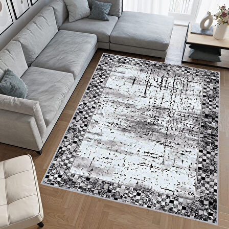 Eliana Home Dijital Baskı Yıkanabilir Kaymaz Taban Salon Halısı Ve Yolluk   LNA0705